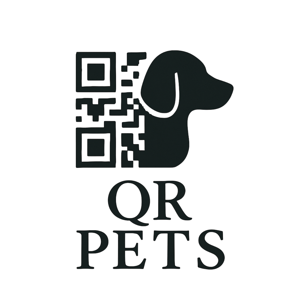 Logo oficial QR Pets - Identidad Digital y Memorial para Mascotas